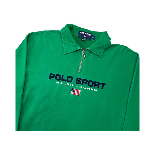 Vintage Polo Sport 1/4 Zip - XL