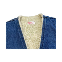 Load image into Gallery viewer, Vintage Levi’s Sherpa Lined Denim Vest - M
