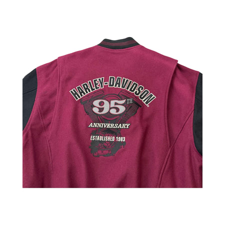 Vintage 1998 Harley-Davidson Varsity Jacket - L