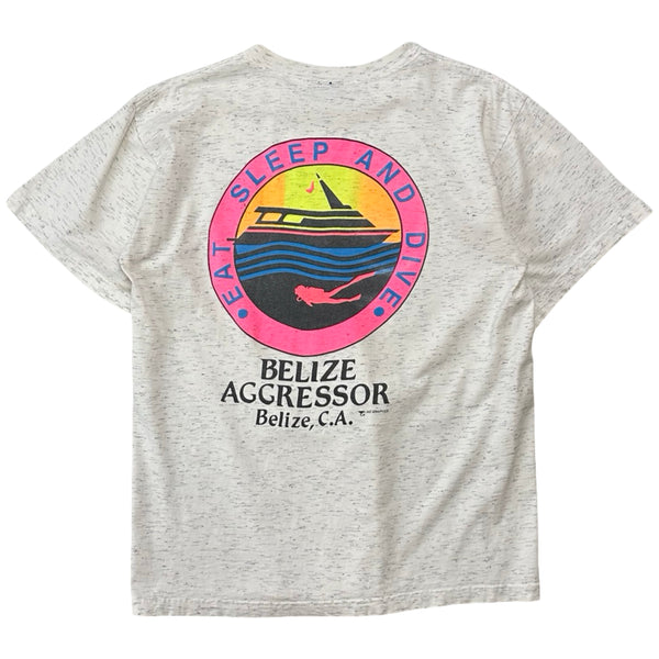 Vintage Belize Aggressor Tee - L