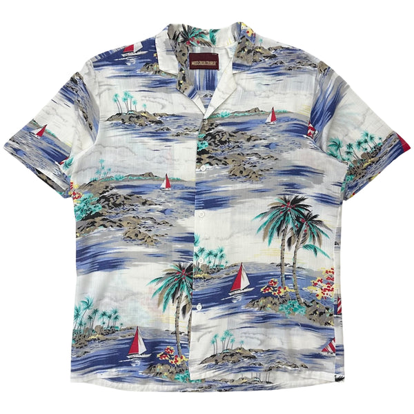 Vintage Moss Creek Trader Hawaiian Shirt - M