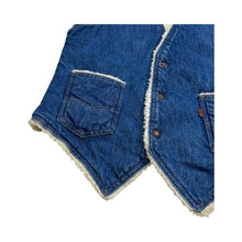Load image into Gallery viewer, Vintage Levi’s Sherpa Lined Denim Vest - M
