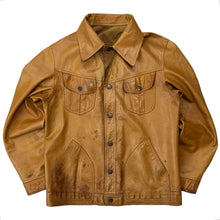 Load image into Gallery viewer, Vintage Reversible Leather Jacket - M
