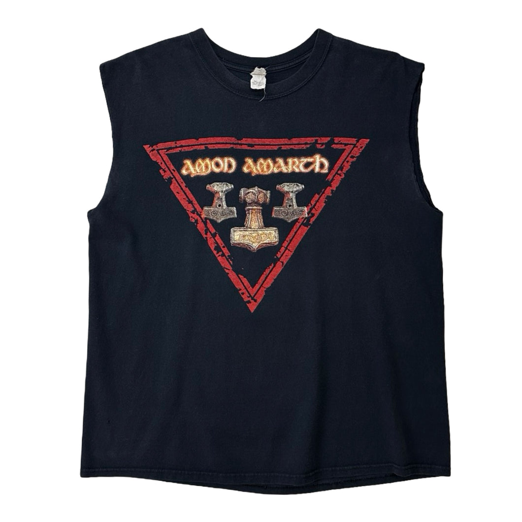 Vintage Amon Amarth Cut-Off Tee - L