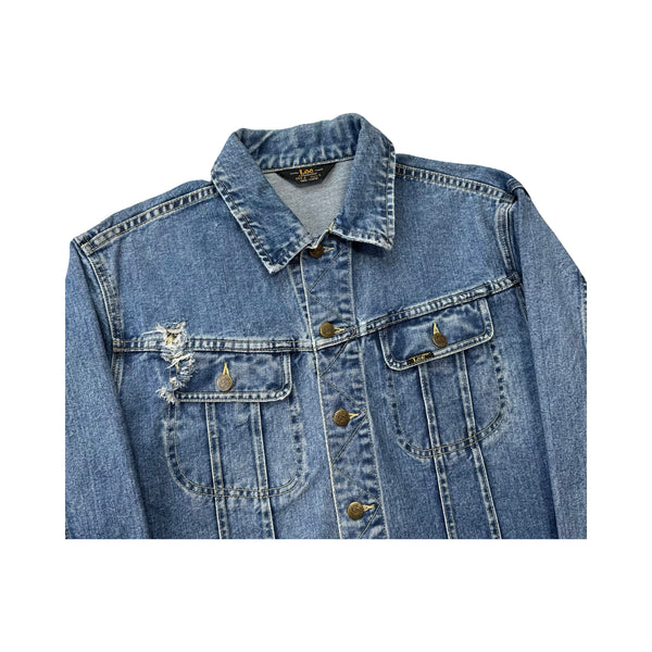 Vintage Lee Sanforized Denim Jacket - M