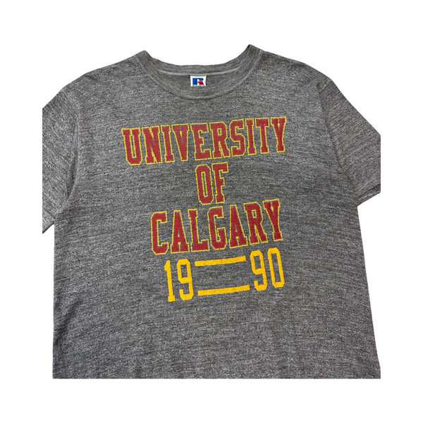 Vintage University Of Calgary Tee - L