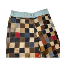 Load image into Gallery viewer, Vintage Leather Patchwork Flares - 27 x 30
