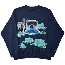 Load image into Gallery viewer, Vintage Coca-Cola Polar Bear Crew Neck - L

