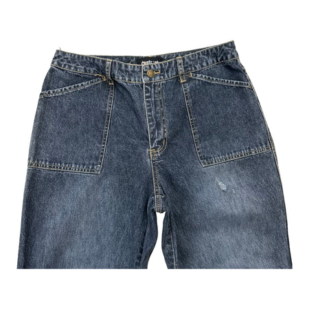Vintage Contrast Jeans - 34 x 31