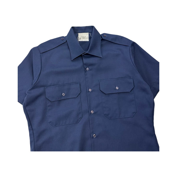 Vintage 1987 Military Shirt - L