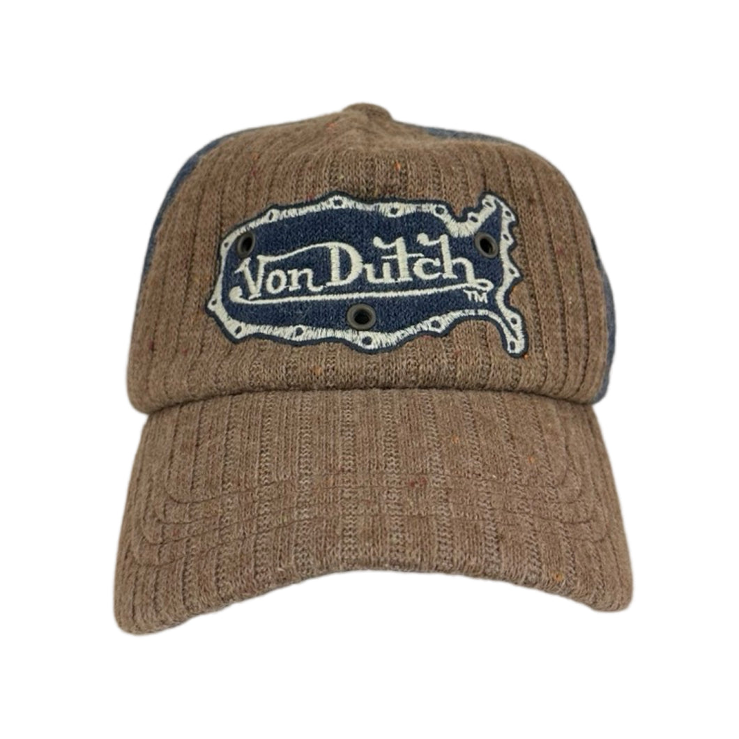 Vintage Knitted Von Dutch Cap