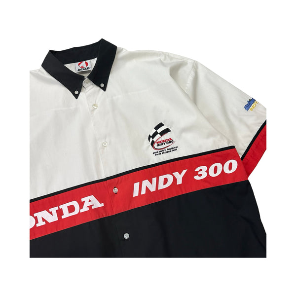 Vintage Honda Indy 300 Button Up Shirt - XL