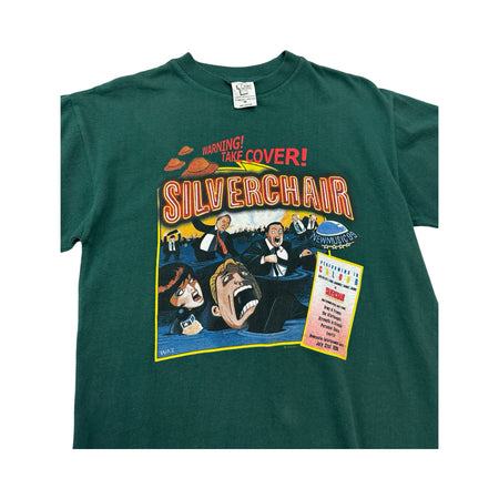 Vintage 1999 Silverchair ‘Warning! Take Cover’ Newcastle Show Tee - M