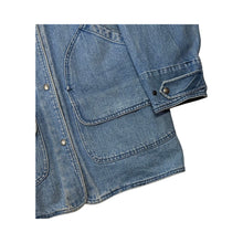 Load image into Gallery viewer, Vintage Woolrich Blanket Lined Denim Jacket - L
