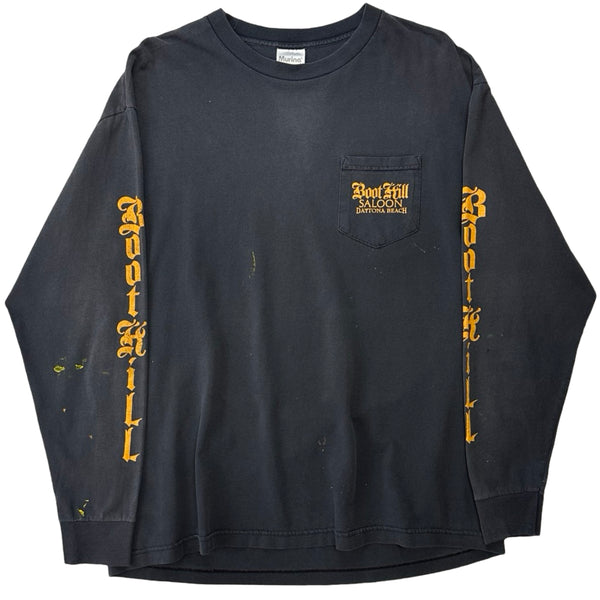 Vintage Root Hill Saloon Daytona Beach Biketoberfest Long Sleeve Tee - XL
