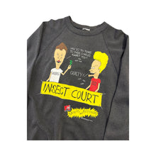 Load image into Gallery viewer, Vintage 1993 MTV&#39;s Beavis and Butthead &#39;Insect Court&#39; Crew Neck - L
