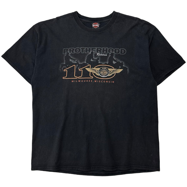 Harley-Davidson Brotherhood Returns Milwaukee, Wisconnin Tee - XXL