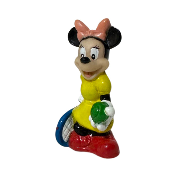 Vintage Minnie Mouse Tennis Figure 2.25"