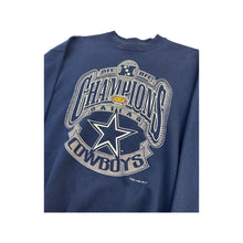 Load image into Gallery viewer, Vintage 1996 NFC Champions Dallas Cowboys Crew Neck - L
