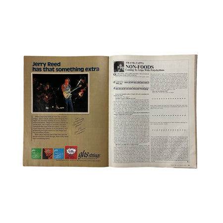 Vintage 1983 Guitar Players Magazine - Keith Richards