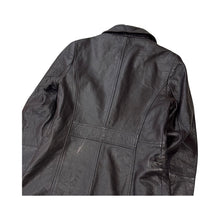 Load image into Gallery viewer, Vintage Leather Coat - S
