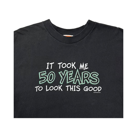 Vintage 'It Took Me 50 Years To Look This Good' Tee - XL