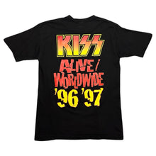 Load image into Gallery viewer, Vintage ‘96-‘97 Kiss ‘Alive /Worldwide’ Tour Tee - L
