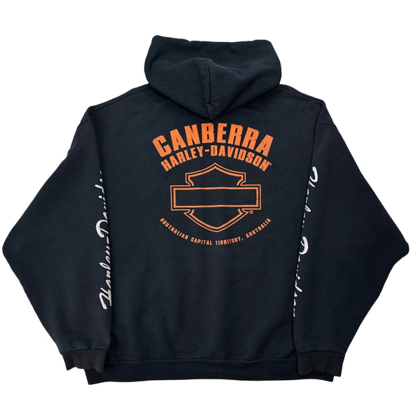 Vintage Harley-Davidson Canberra ACT Hoodie - XXL