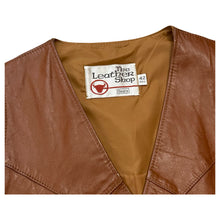 Load image into Gallery viewer, Vintage Sears Leather Vest - L
