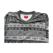 Load image into Gallery viewer, Supreme Long Sleeve Paisley Shirt - L
