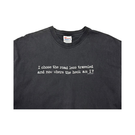 Vintage 'I Chose The Road…' Tee - XL