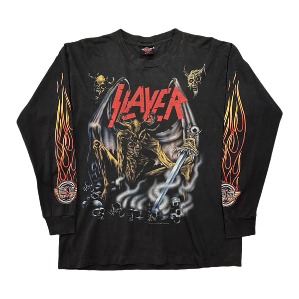 Vintage Slayer Long Sleeve Tee - M / L
