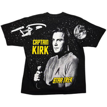 Load image into Gallery viewer, Vintage 1994 Star Trek ‘Captain Kirk’ All Over Print Tee - M
