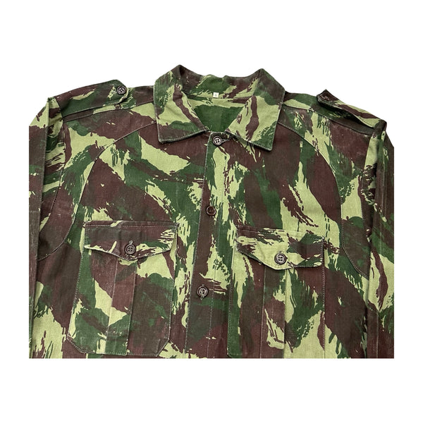 Vintage Camo Button Up Shirt - M