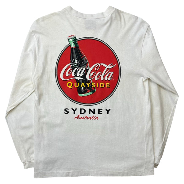 Vintage Coca Cola Sydney, Quayside Long Sleeve Tee - S