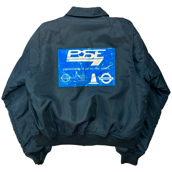 Vintage Pose Bomber Jacket - XL