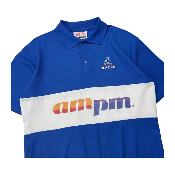 Vintage AM PM Uniform Polo Shirt - XXL