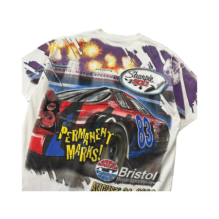 Vintage Bristol Motor Speedway ‘Racin’ The Way It Ought’a Be!’ NASCAR Tee - XL