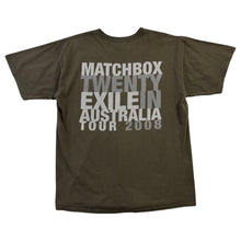 Load image into Gallery viewer, 2008 Matchbox Twenty Exile In Australia Tour Tee - L
