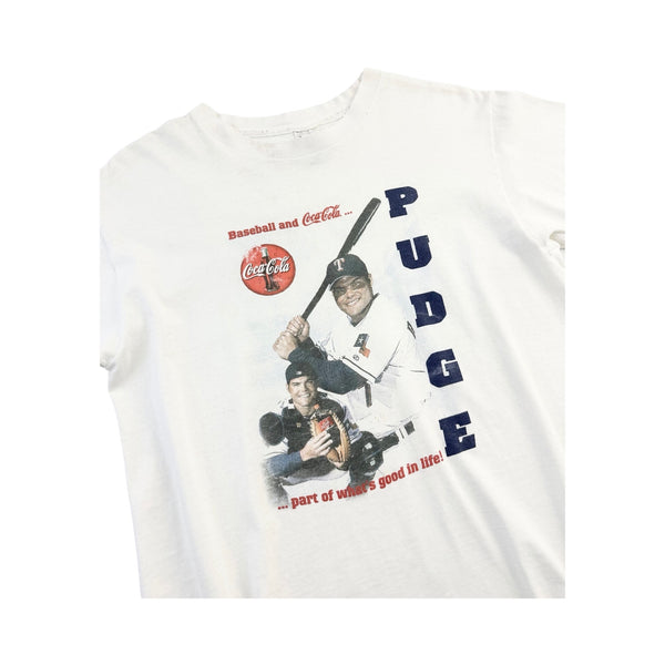 Vintage Pudge Baseball and CocaCola Tee - L