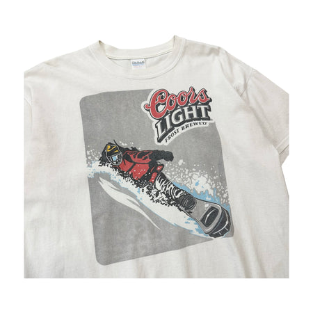 Vintage Coors Light Beer Tee - XL