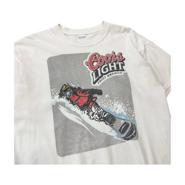 Vintage Coors Light Beer Tee - XL
