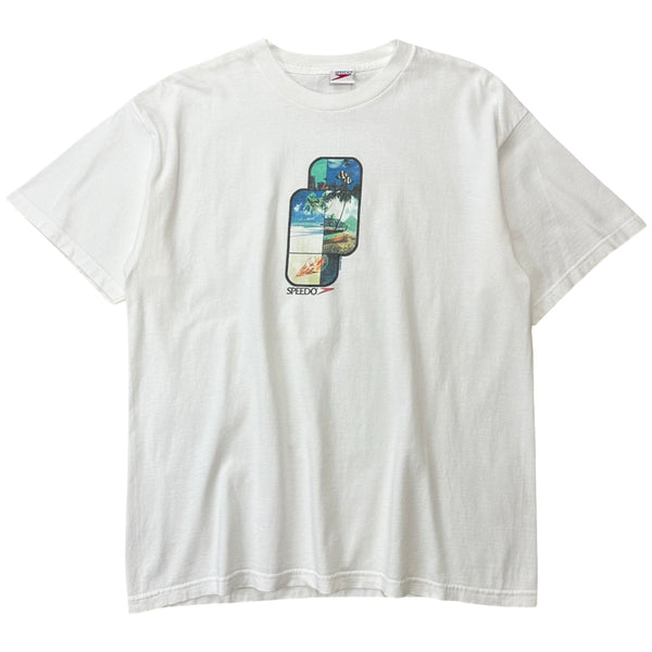Vintage 1990 Speedo Tee - XL