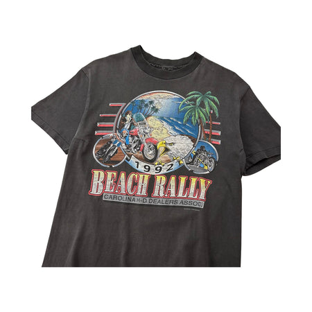 Vintage 1992 Beach Rally Tee - L