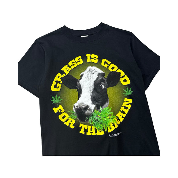 Grass Is Good For The Brain Tee - S