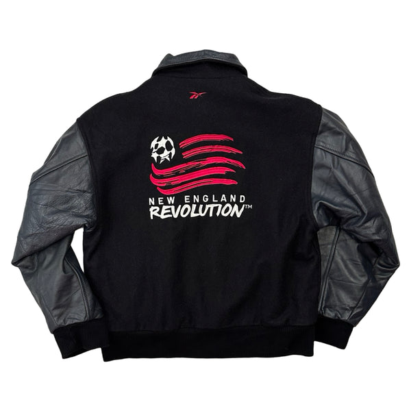 Vintage Reebok New England Revolution Varsity Jacket - S