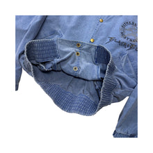 Load image into Gallery viewer, Vintage Black + Blue Fitness Jacket - S
