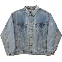 Load image into Gallery viewer, Vintage Levi’s Plaid Lined Denim Jacket - XL
