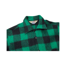 Load image into Gallery viewer, Vintage Pure Wool Plaid Button Up - S
