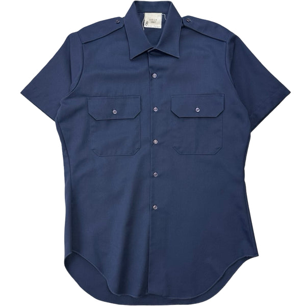Vintage 1987 Military Shirt - L